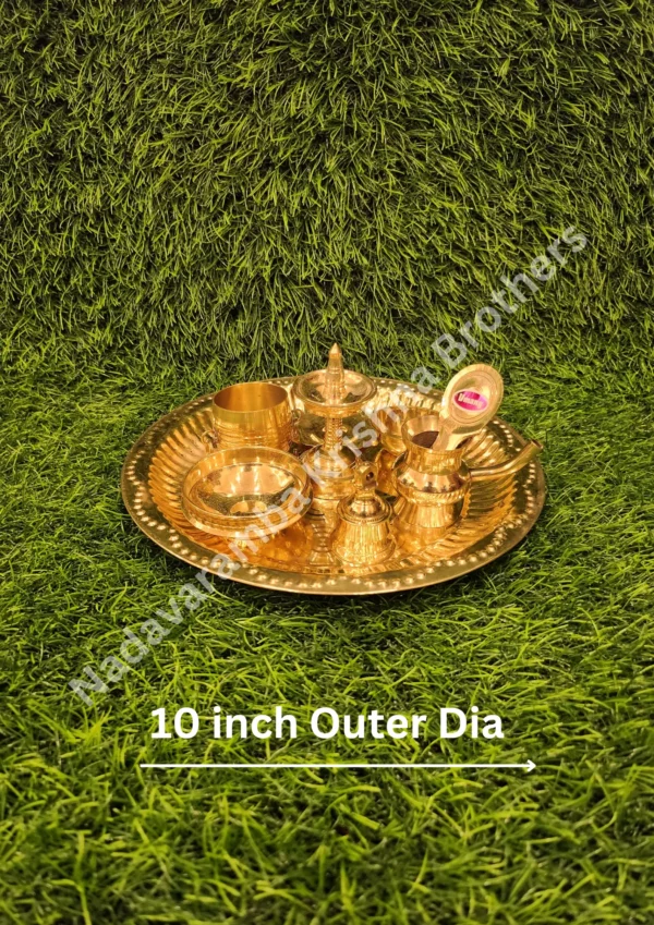 Brass Ashtamangalya Set - Image 6