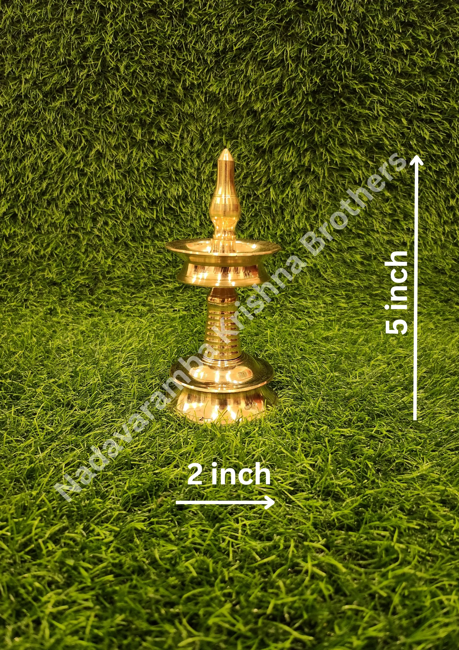 Brass Kerala Traditional Small Lamp/Vilakku