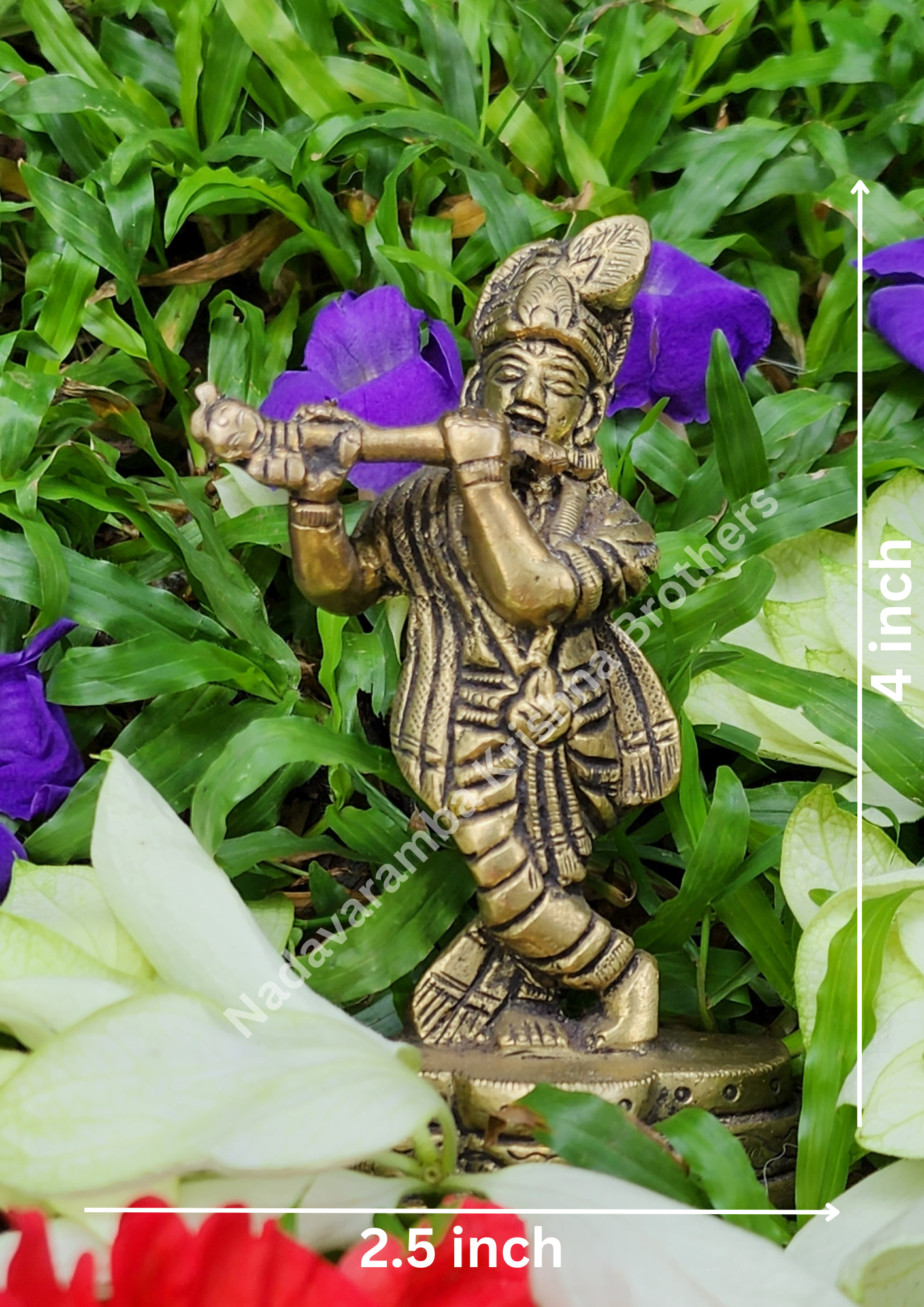 Shree Krishna Idol 4 inch - Image 4