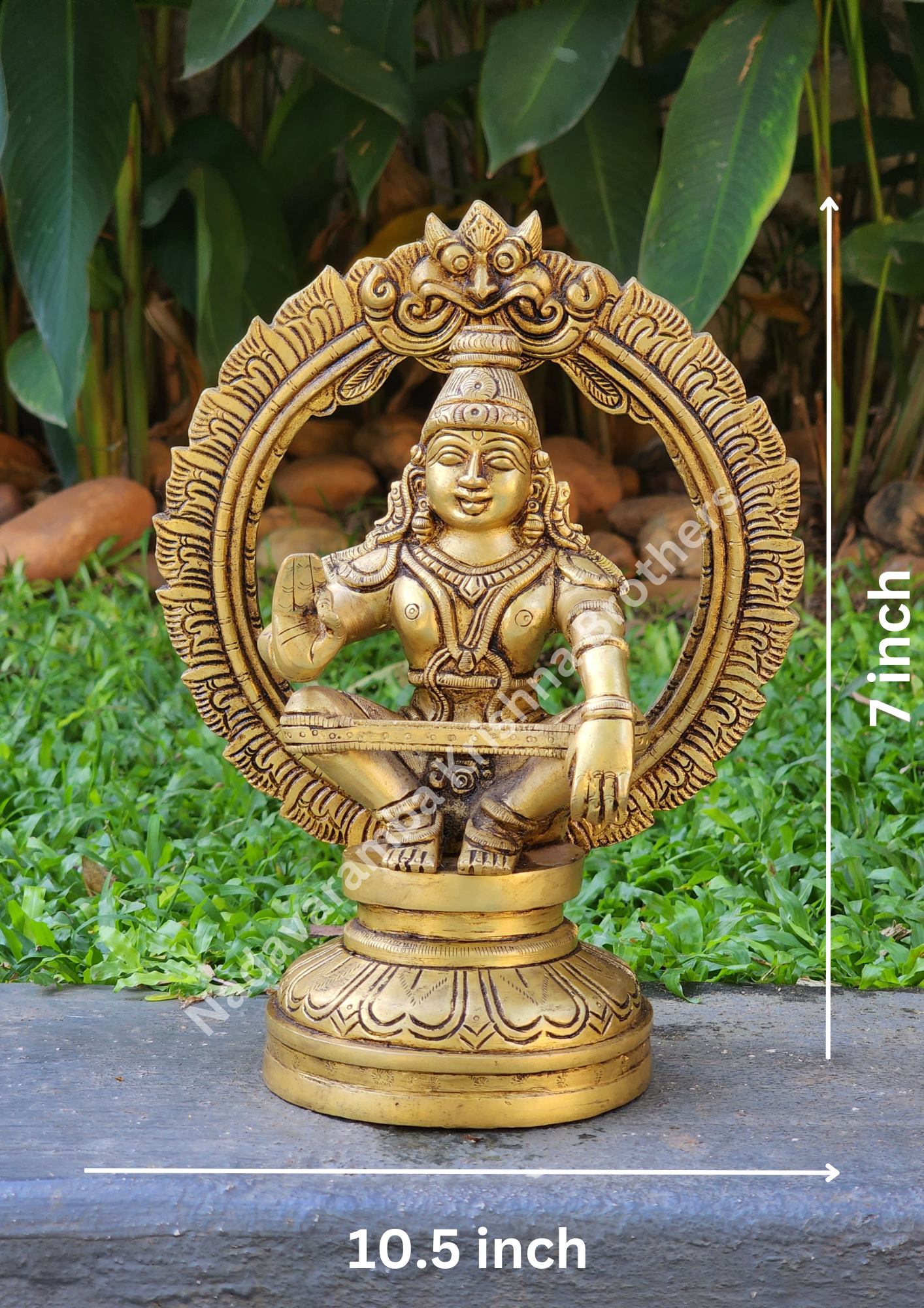 Sabarimala Ayyappa Swamy idol 7 inch