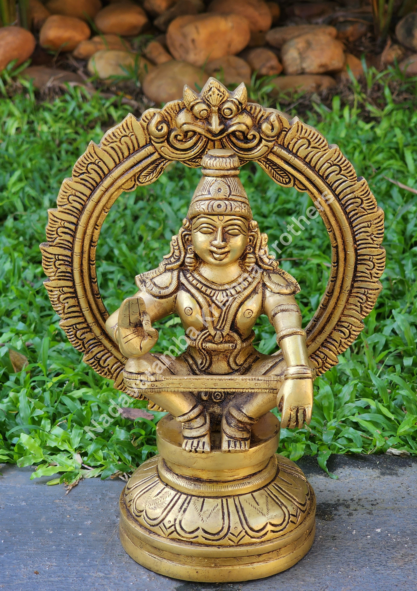 Sabarimala Ayyappa Swamy idol 7 inch - Image 3