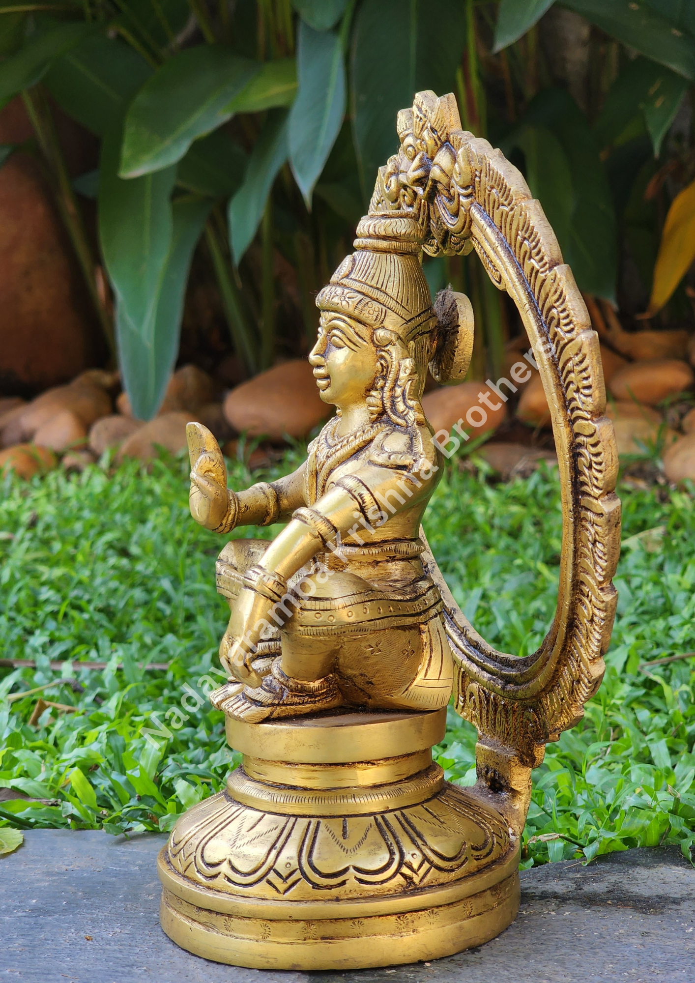 Sabarimala Ayyappa Swamy idol 7 inch - Image 2
