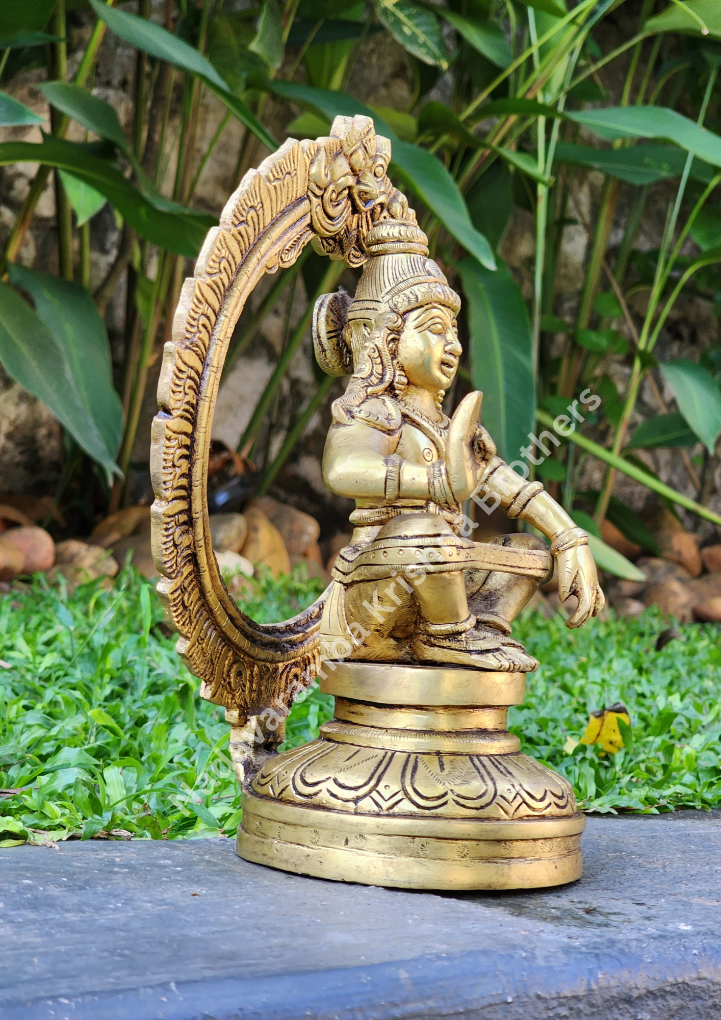 Sabarimala Ayyappa Swamy idol 7 inch - Image 4