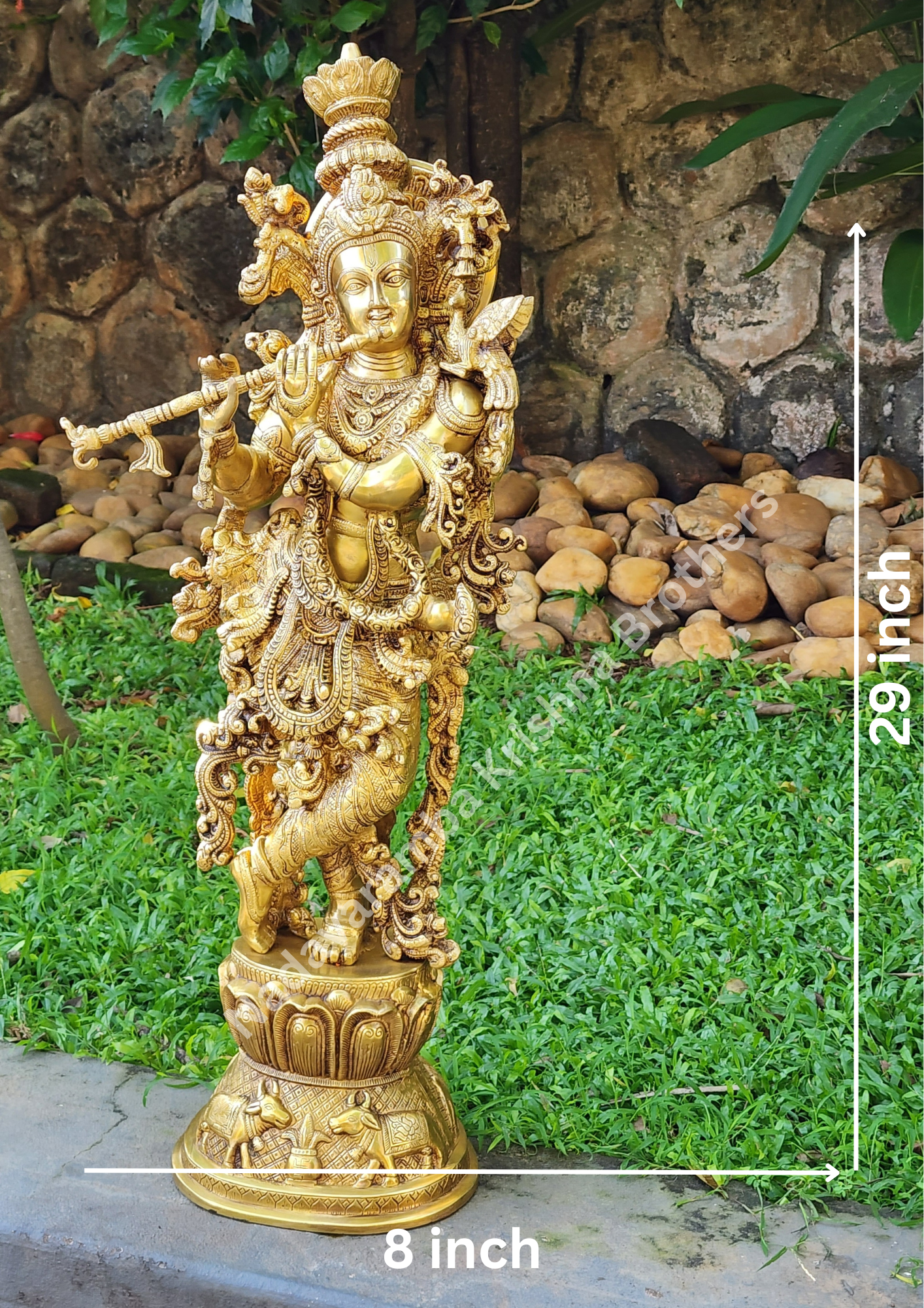 Krishna Idol 29 inch BS-AAB-9 - Image 5