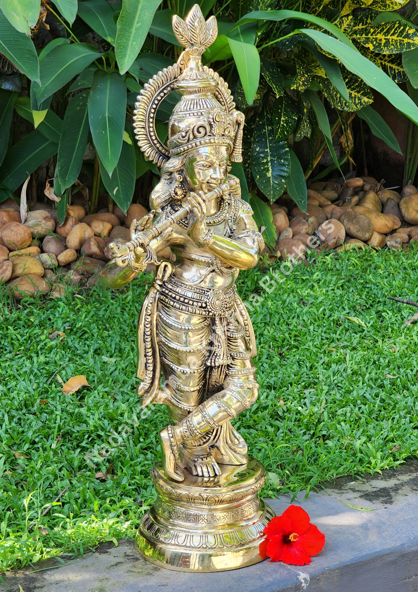 Shree Krishna Idol 29inch (Plain Model) BSK-30 - Image 4