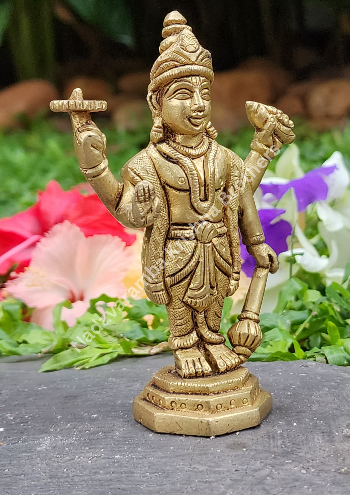 Maha Vishnu Idol 4.5 inch - Image 3