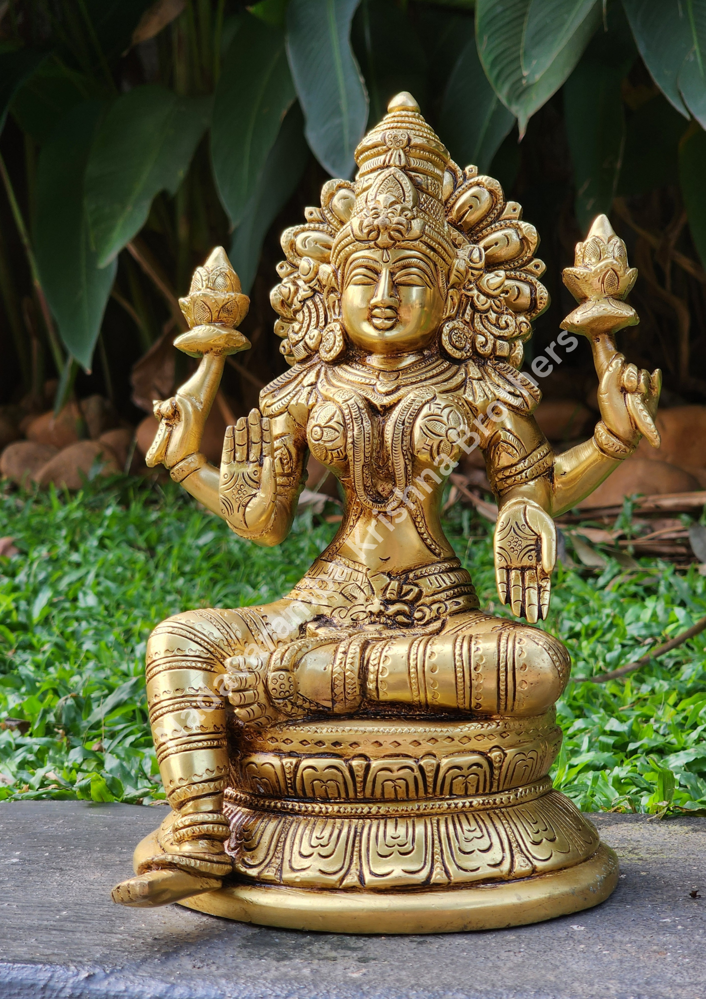 Goddess Lakshmi 10 inch BS-AAB-SL - Image 4