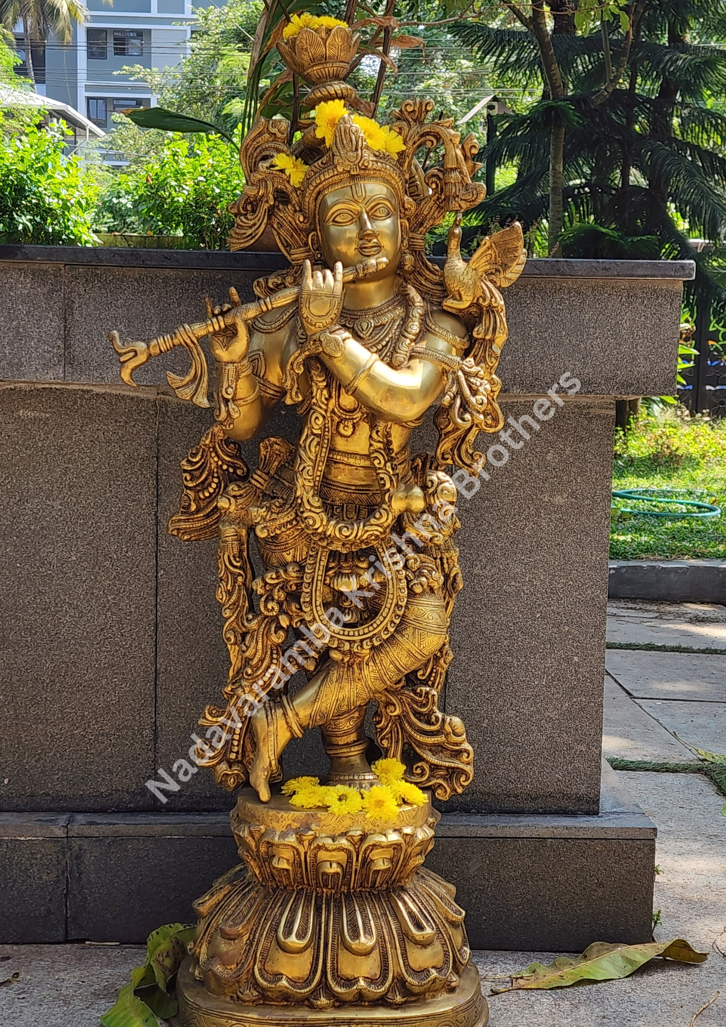 Shree Krishna Idol 36 inch (KRI-SGE-36) - Image 4
