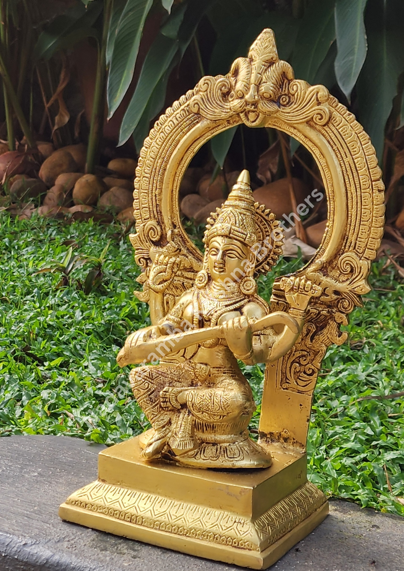 Goodess Saraswathi 14 inch - Image 2