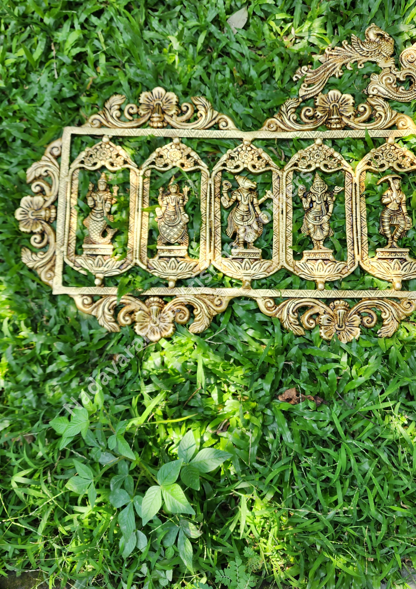 Dasavatharam Brass Wall Hanging I BS-AAB-DA-1 - Image 5