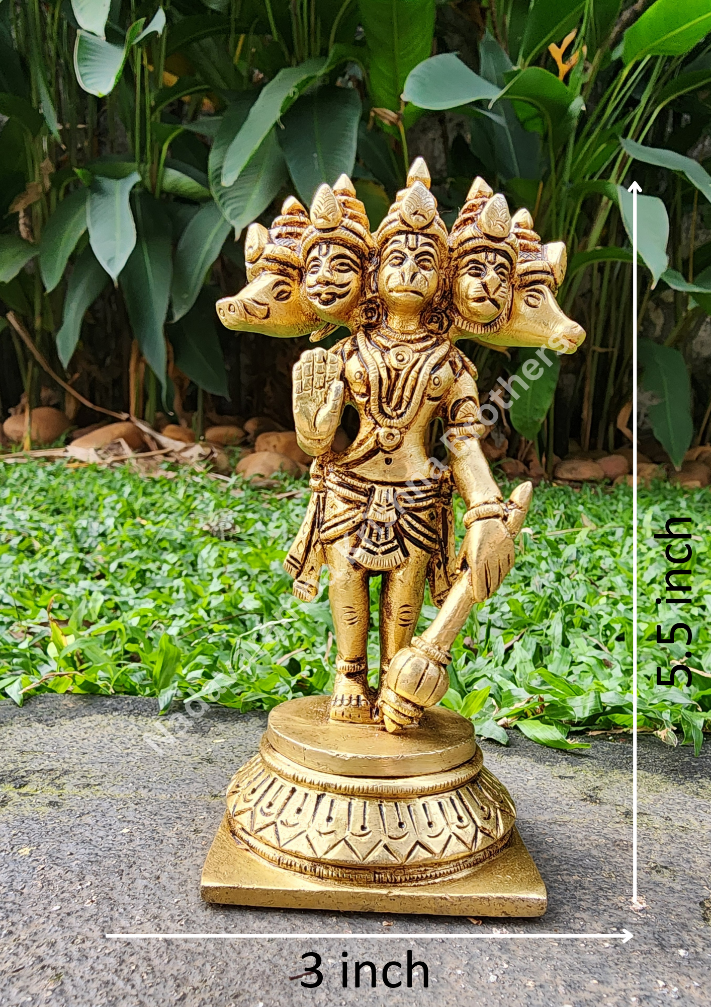 Panchmukhi Hanuman 5.5inch