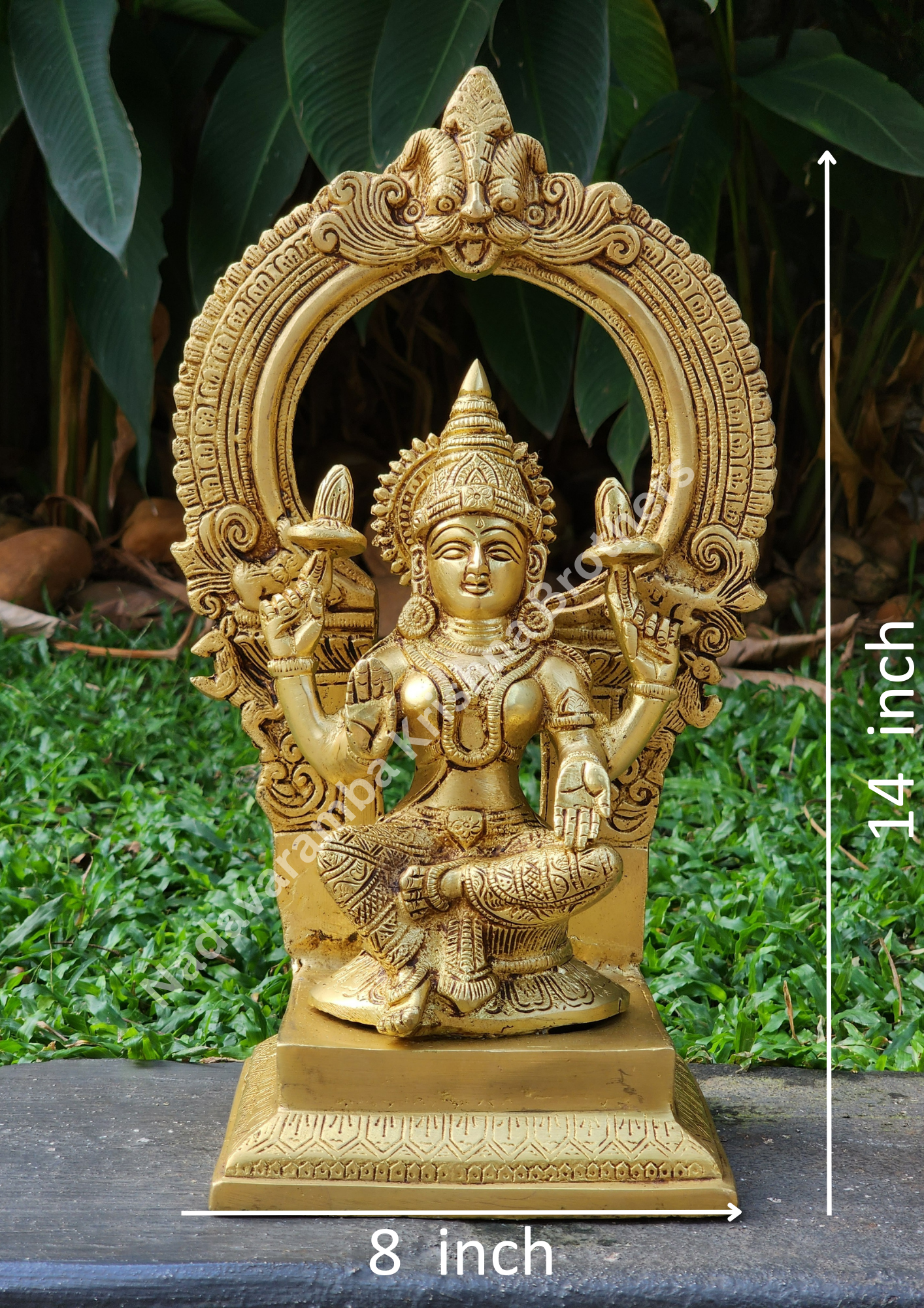 Goddess Lakshmi 14 inch - Image 2
