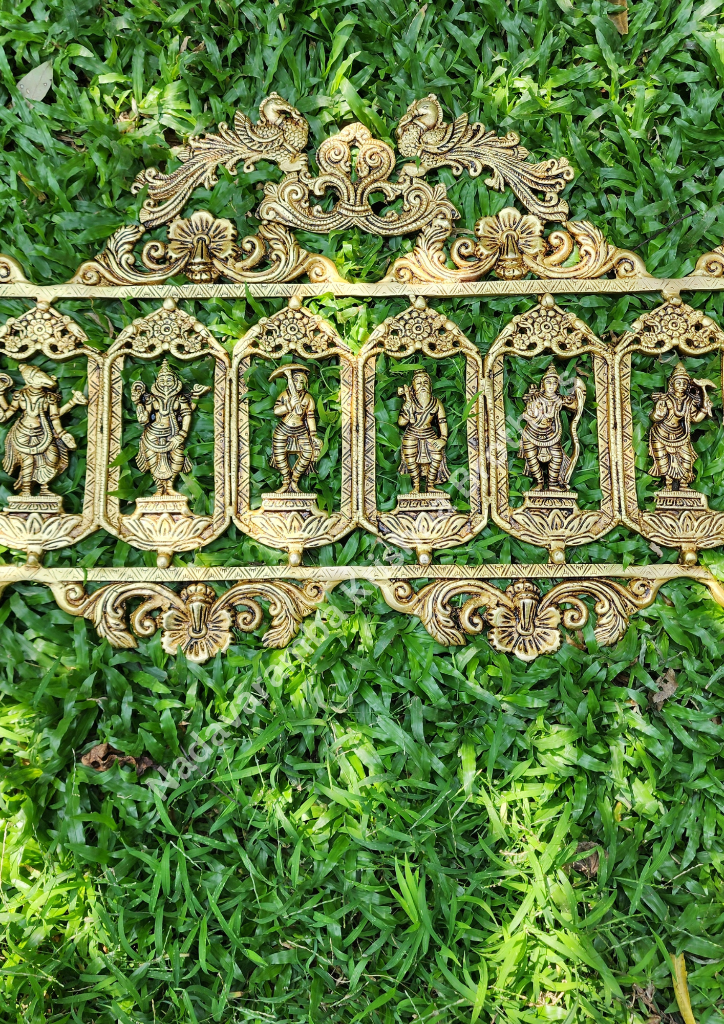 Dasavatharam Brass Wall Hanging I BS-AAB-DA-1 - Image 4