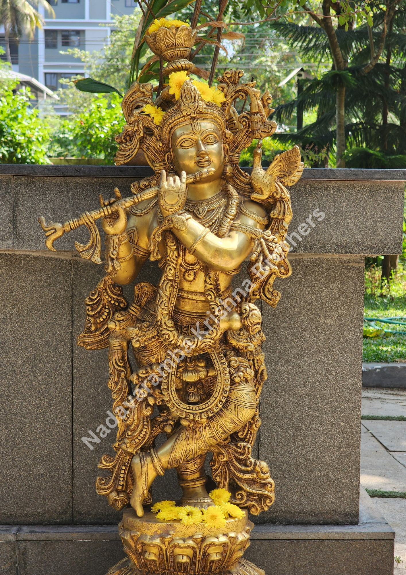 Shree Krishna Idol 36 inch (KRI-SGE-36) - Image 2