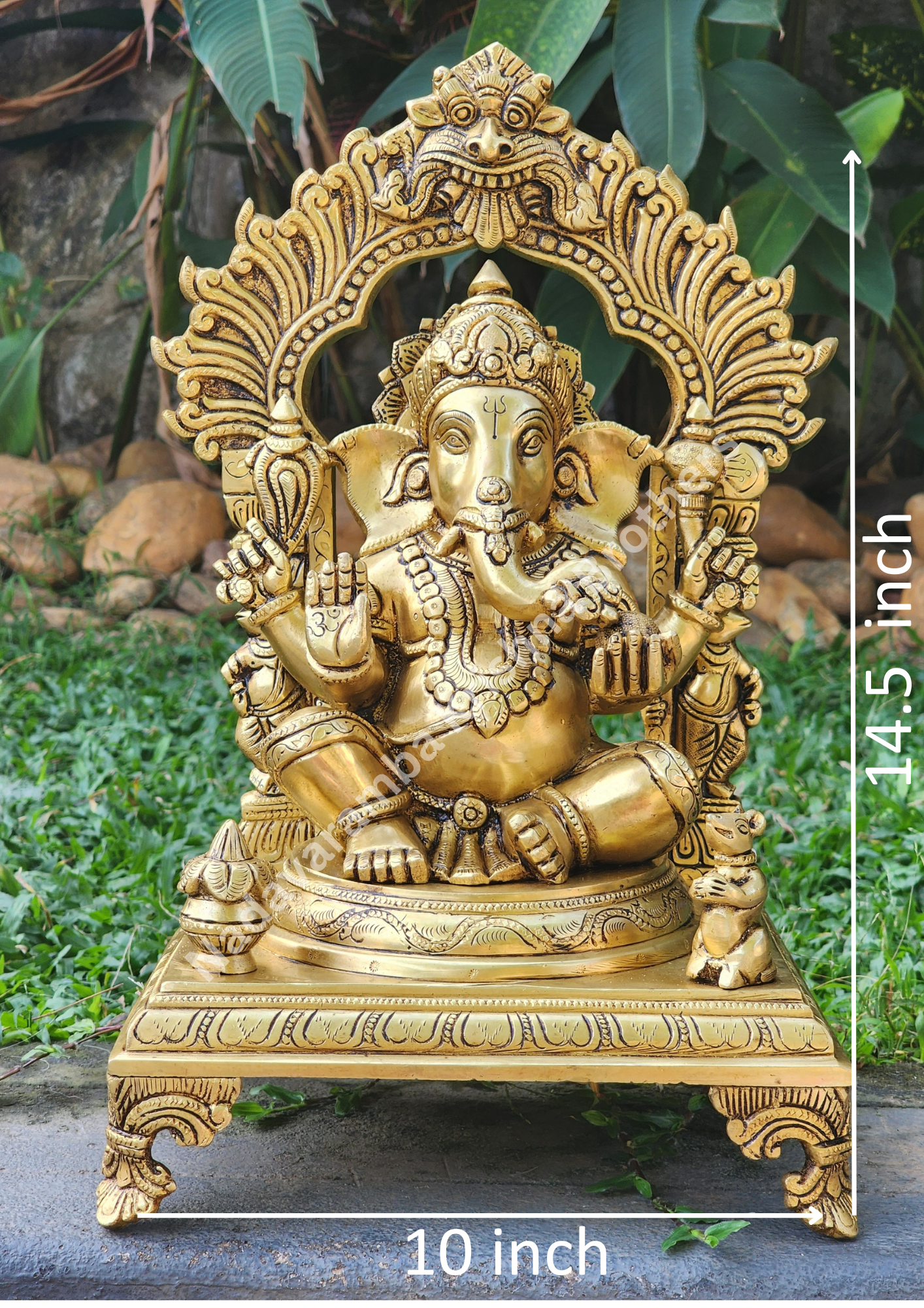 Ganesha Idol - 14.5inches - Image 4