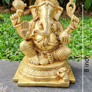 Ganesha Idol 8 inch AAB-G8