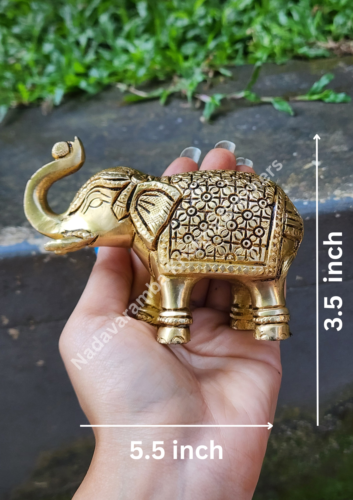 Brass Elephant Decor - Image 8
