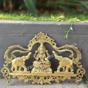 Brass Gajalakshmi Wall Decor