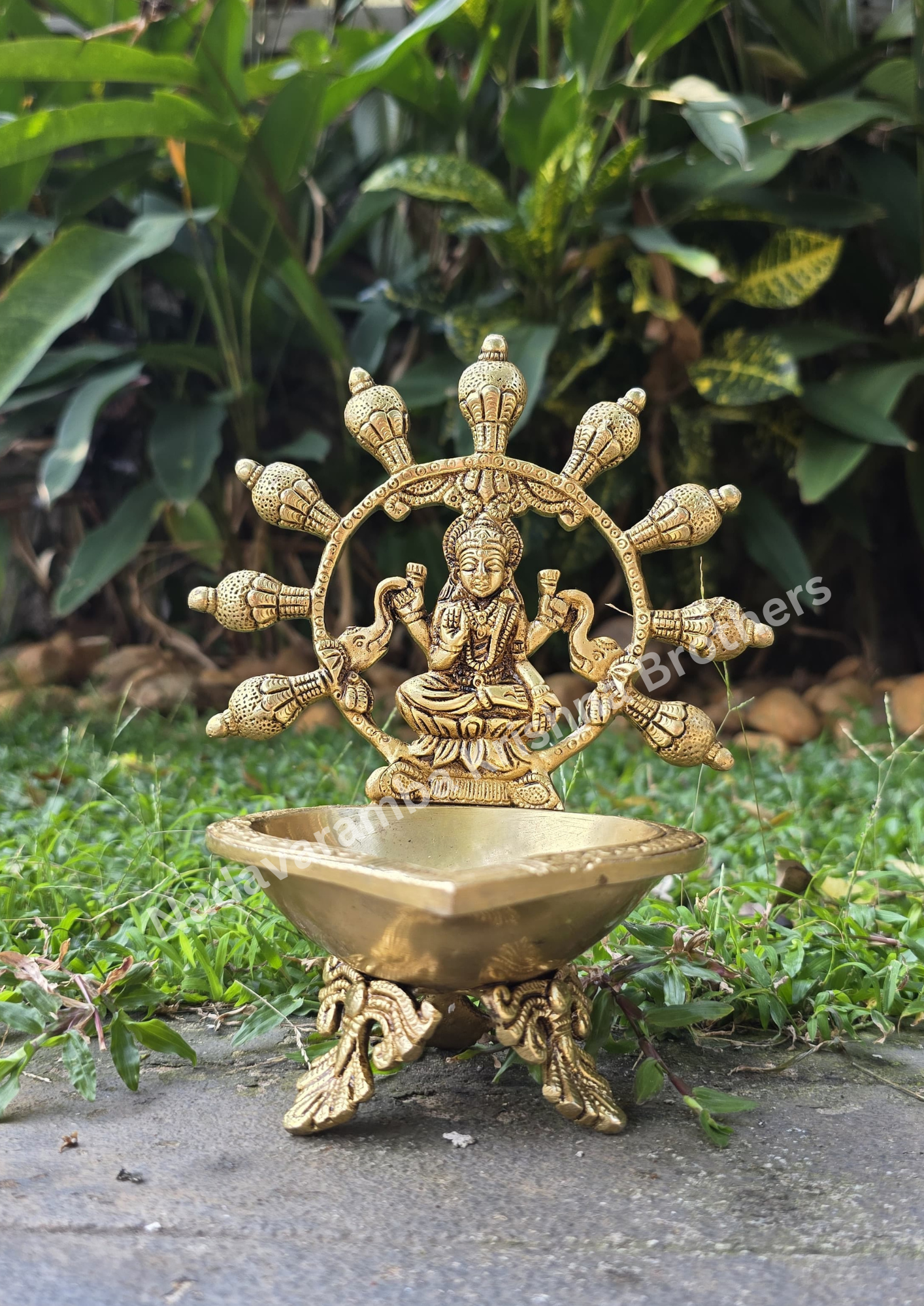 Gajalakshmi Brass Vilakku