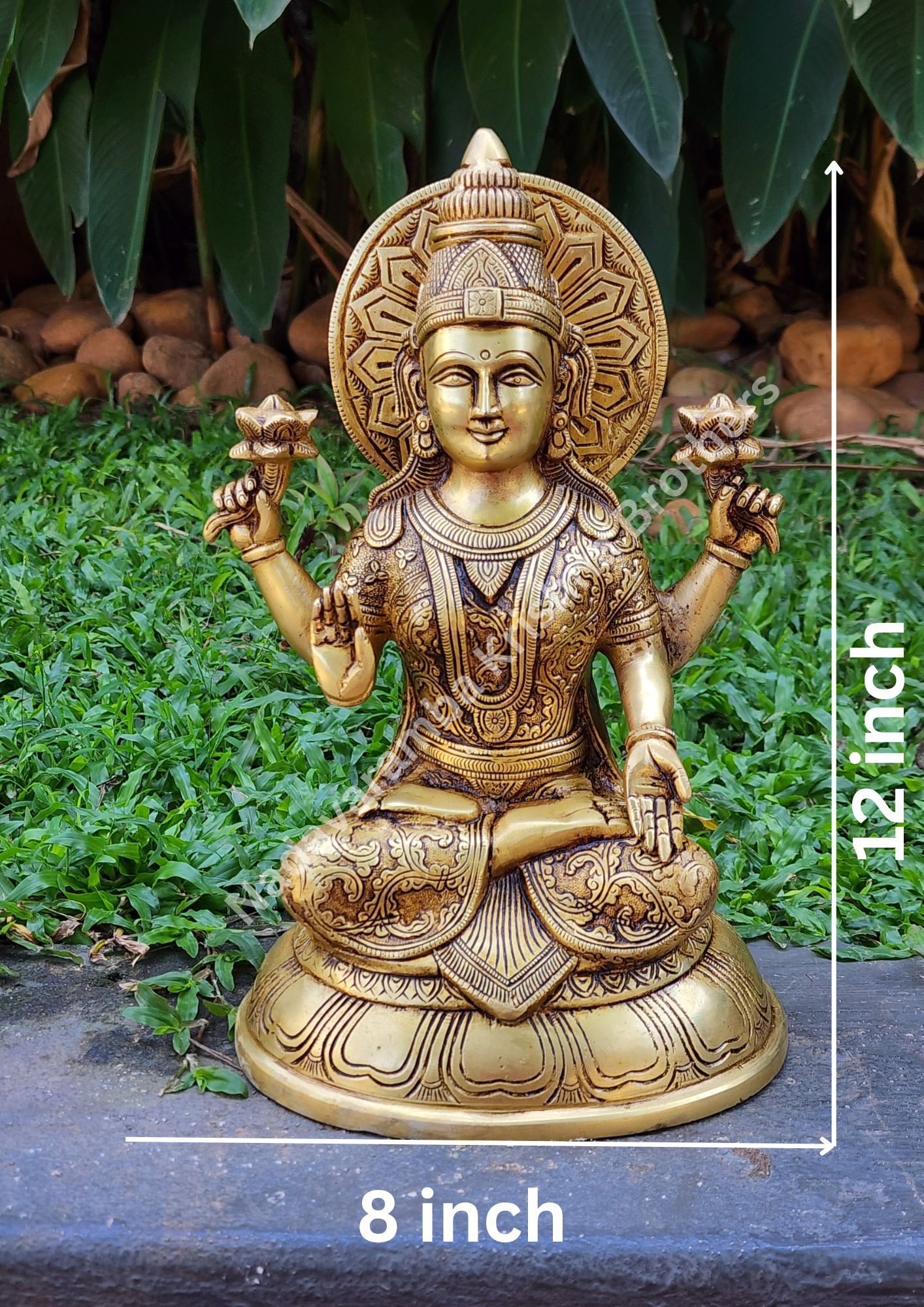 Goddess Lakshmi 12 inch - Image 5