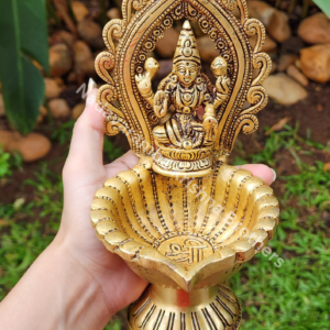 Lakshmi Vilakku/Lamp 8.5 inch