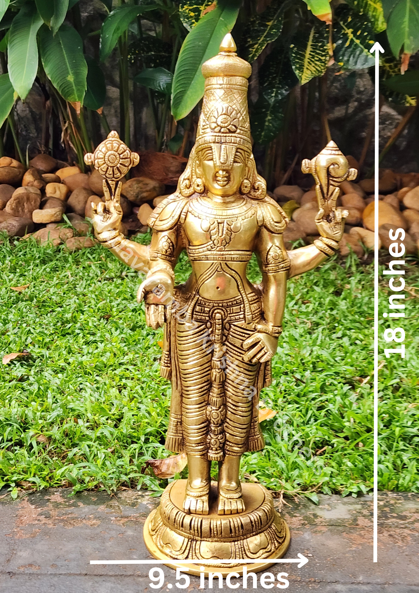 Perumal/Venkatachalapati 18 inches TBAL-17 - Image 4