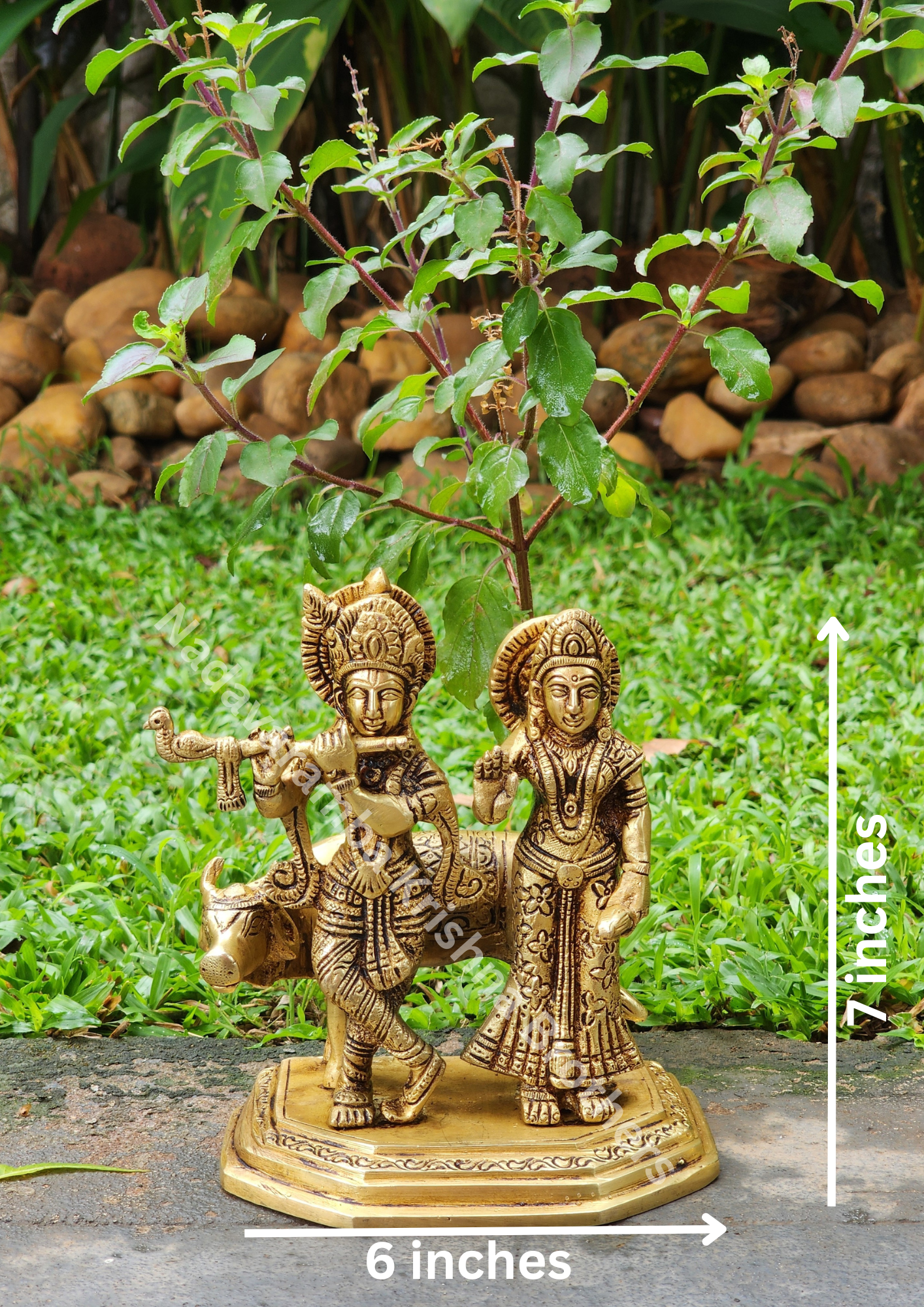 Radha Krishna 7 inch Idol - Image 2