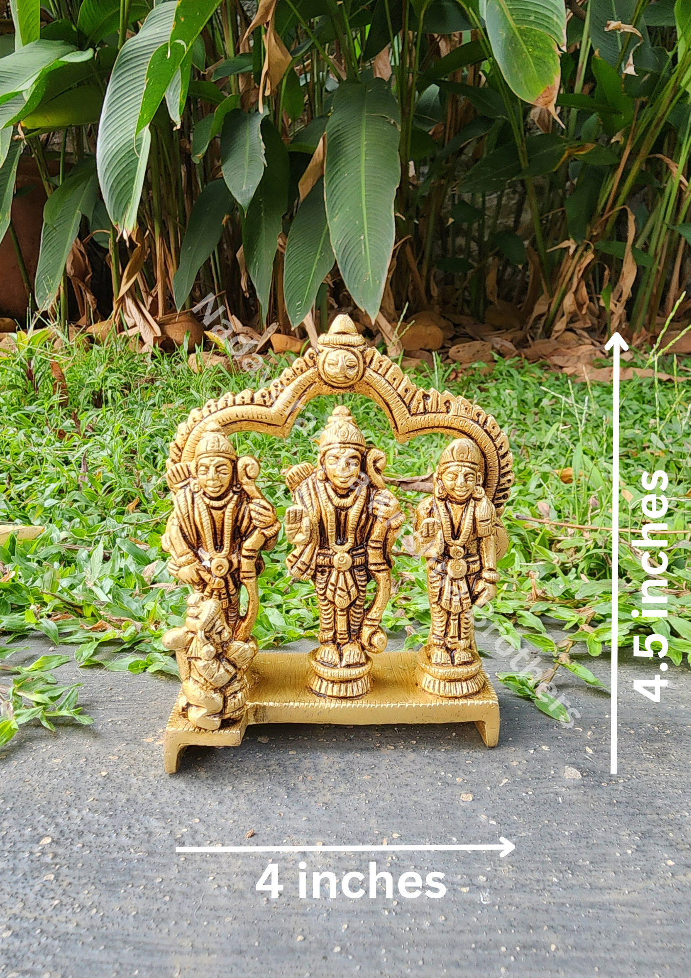 Sri Rama Pattabhishekam 4.5 inch (II)