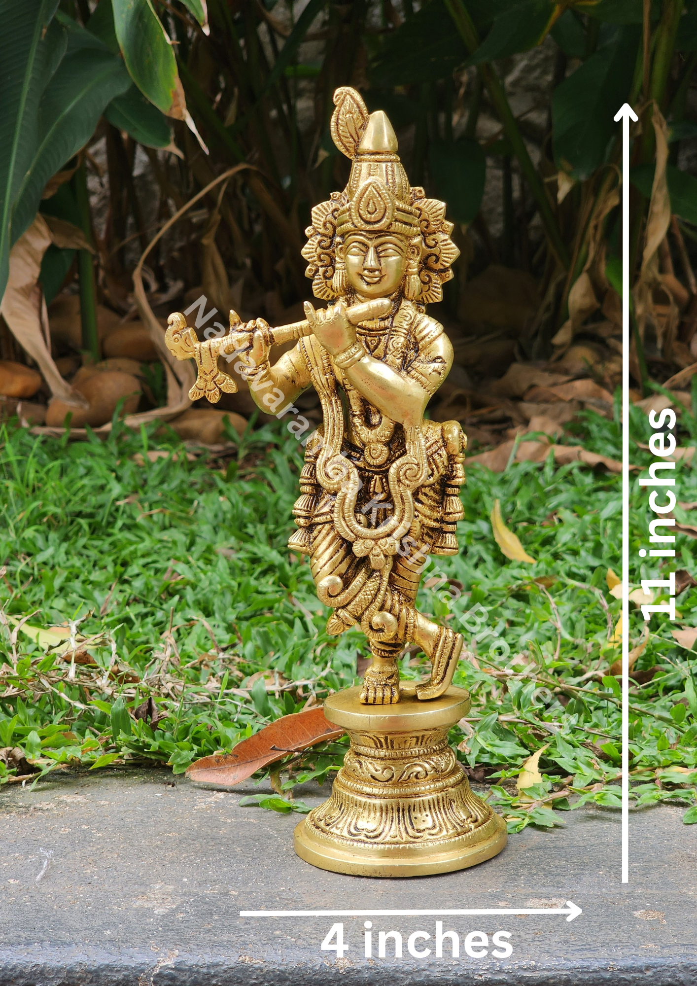 Lord Krishna 11 inches (KRI-3900) - Image 4