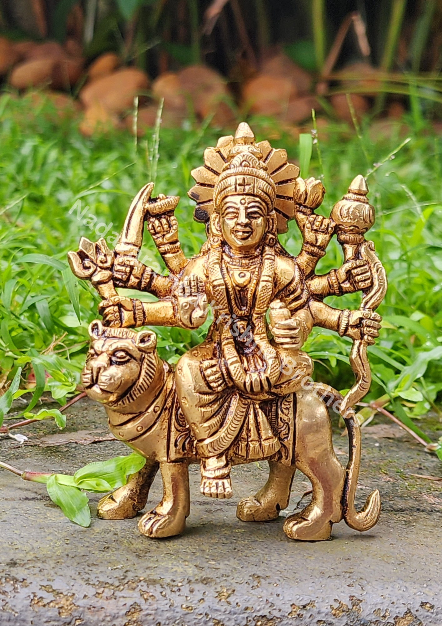 Goddess Durga Idol 4.5 inch SC-3755