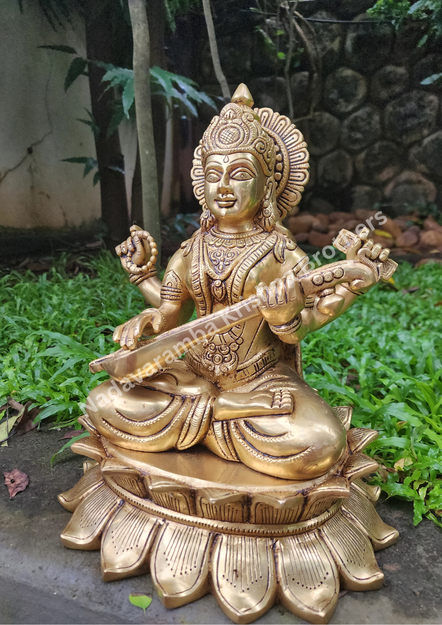 Goodess Saraswathi 13 inch SC-3712-S - Image 5