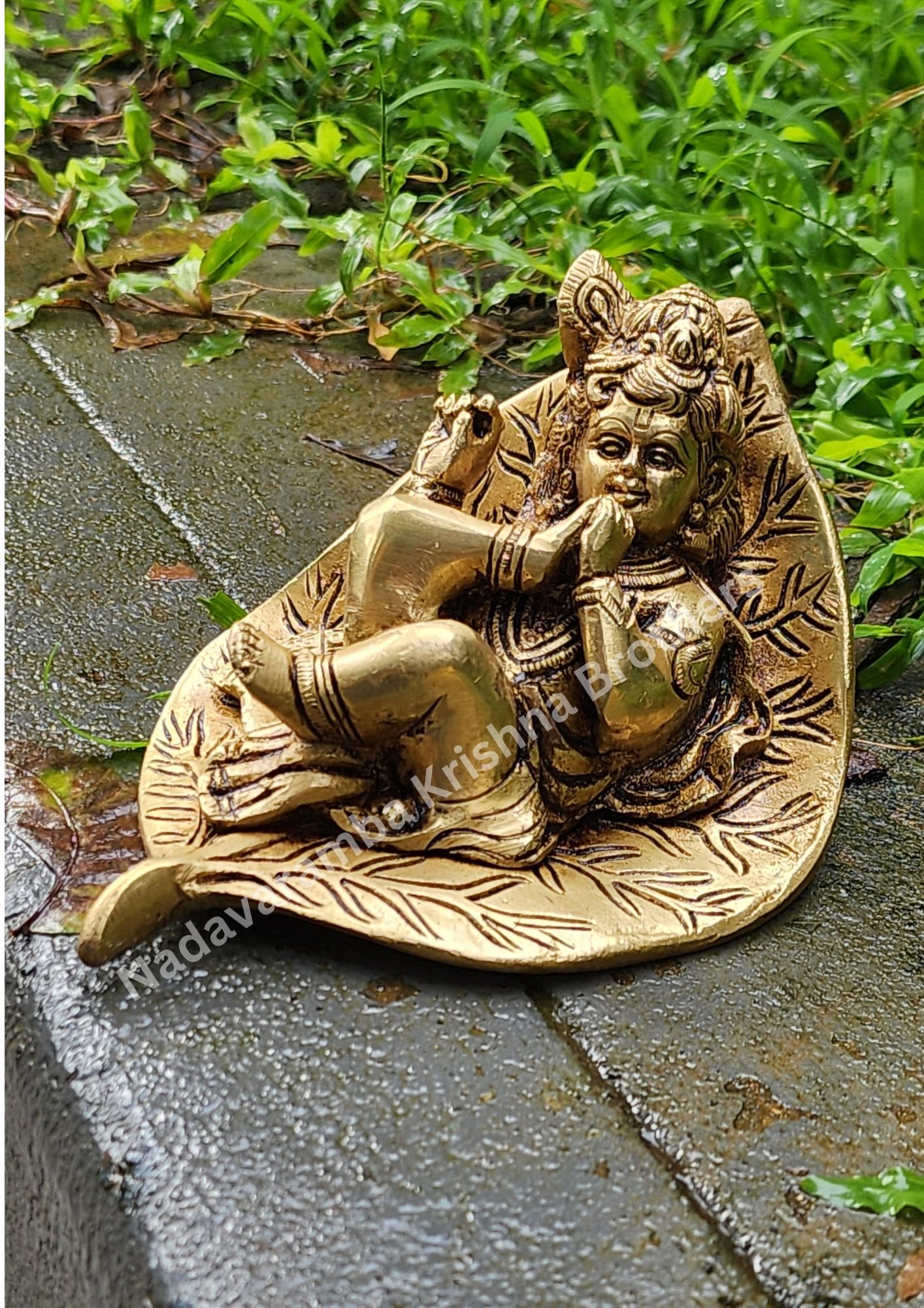 Alilai Krishna / Krishna on Leaf SC-2749 - Image 4