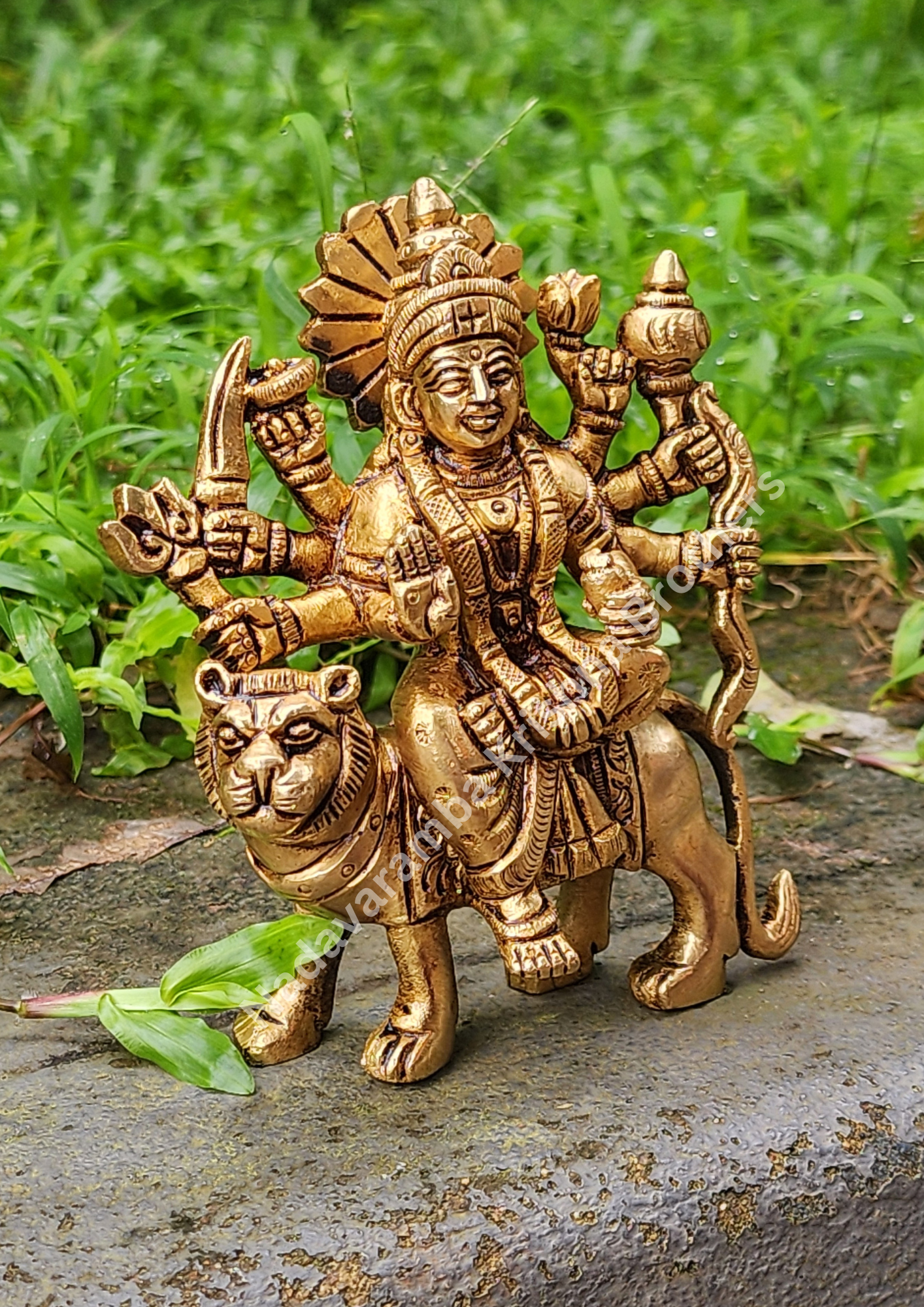 Goddess Durga Idol 4.5 inch SC-3755 - Image 3