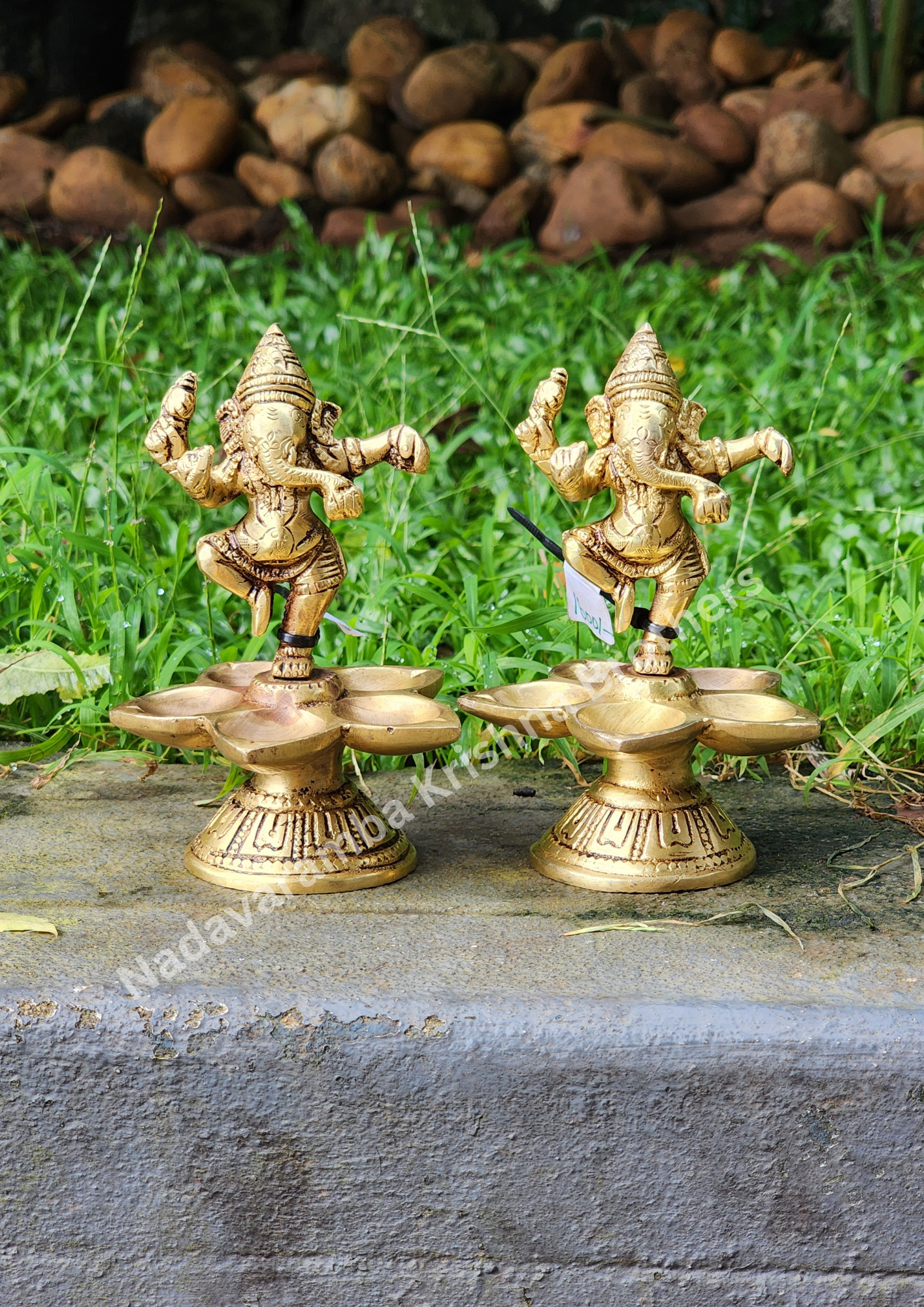 Ganesha Vilakku/Lamp 5 inch BS-AAB-3038
