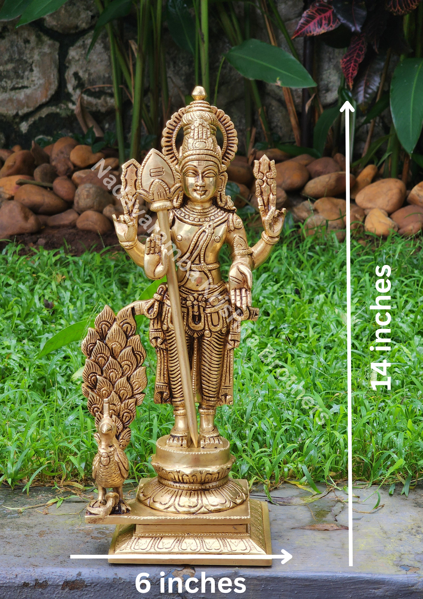 Murugan/Karthikeya Idol 14 inches - Image 3