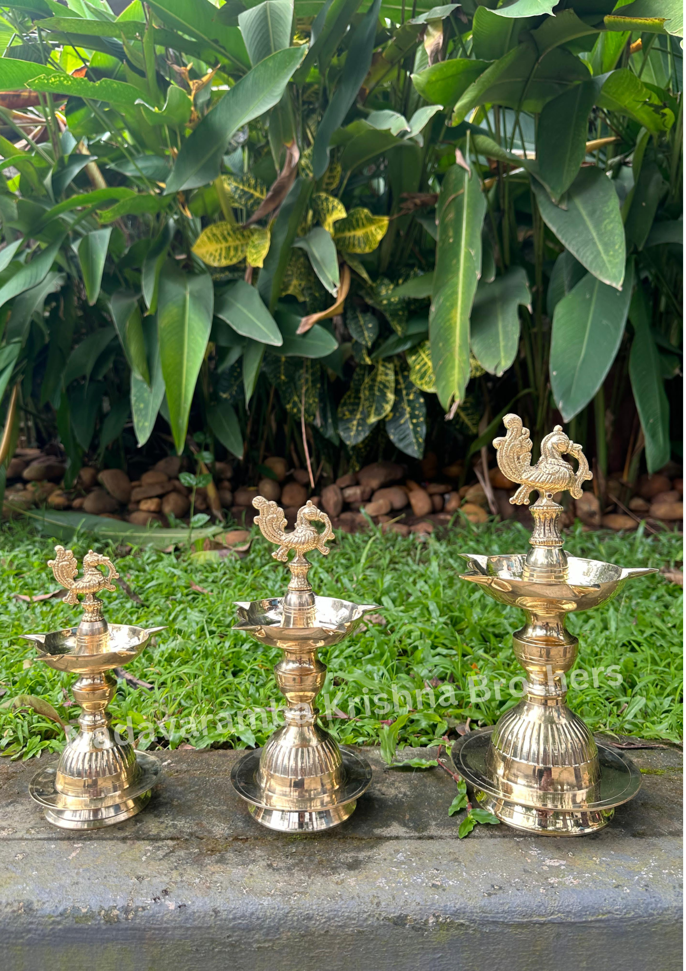 Special Peacock Vilakku with Wicks PC:KS5G