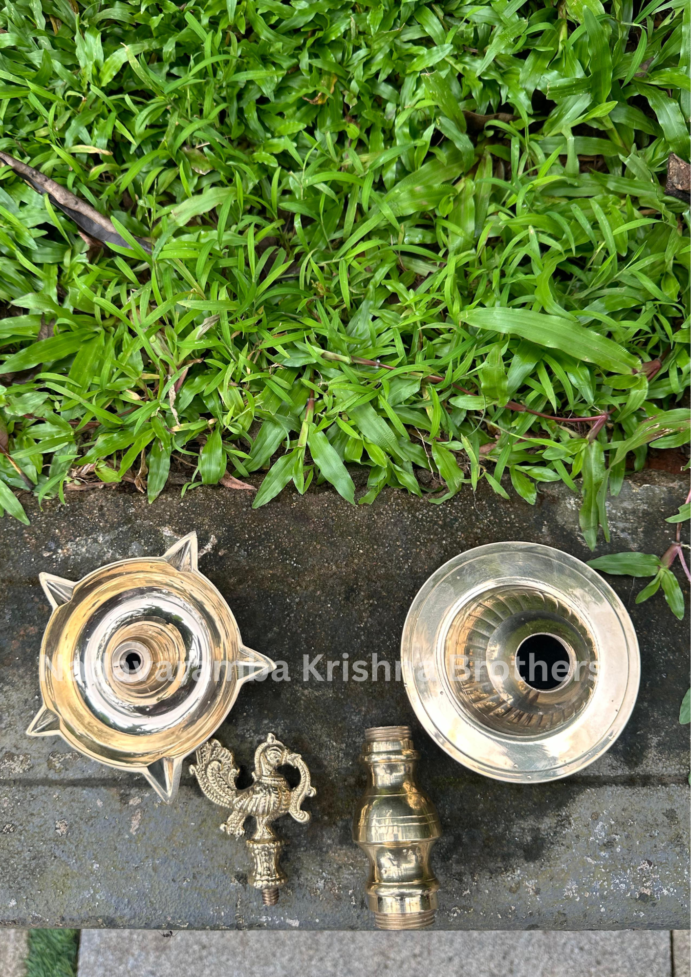 Special Peacock Vilakku with Wicks PC:KS5G - Image 2