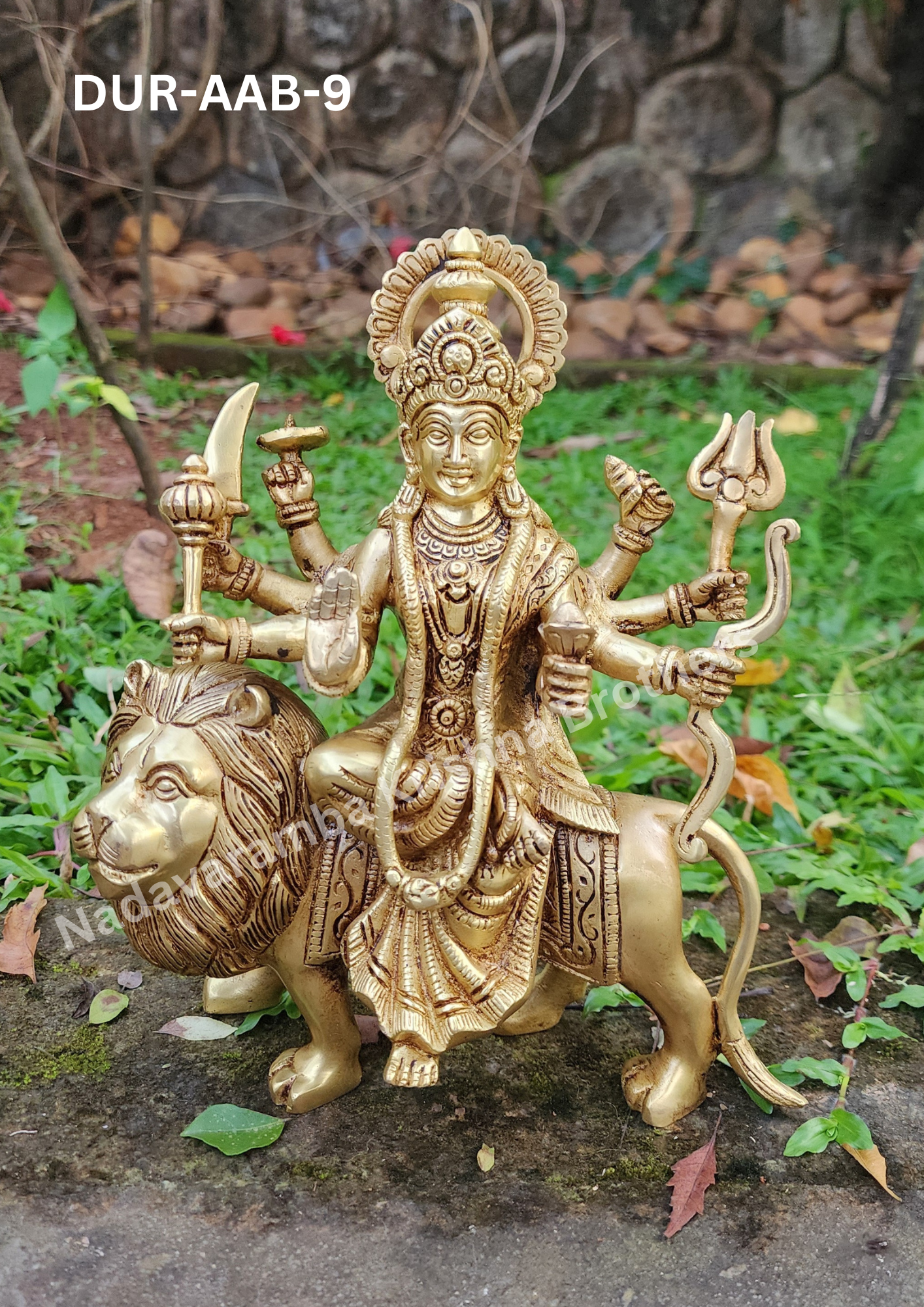 Durga Idol 9 inch (DUR-AAB-9)