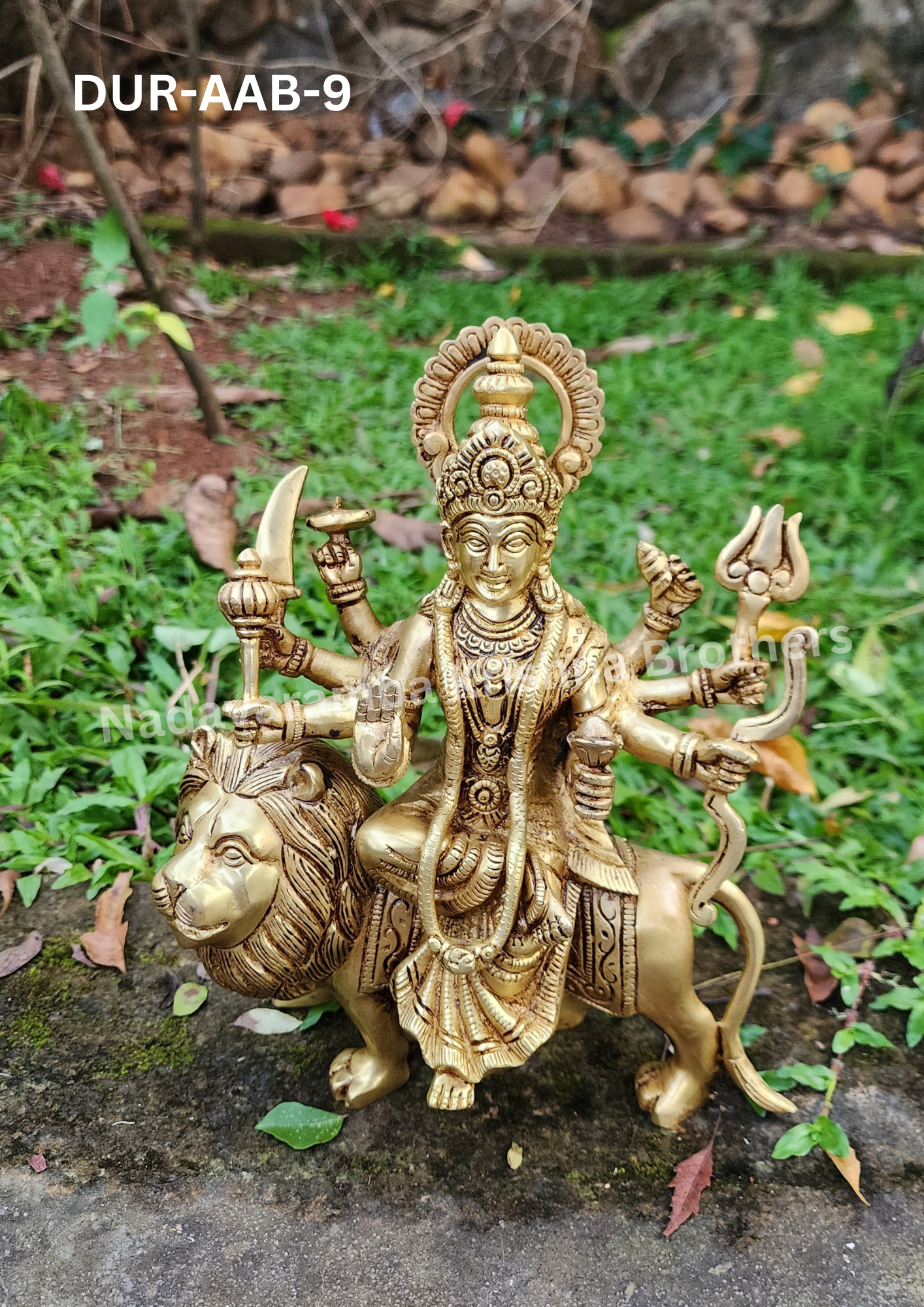 Durga Idol 9 inch (DUR-AAB-9) - Image 2