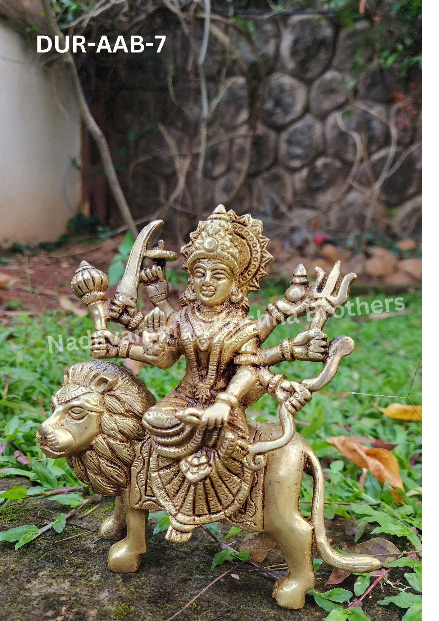 Durga Idol 7 inch (DUR-AAB-7) - Image 5