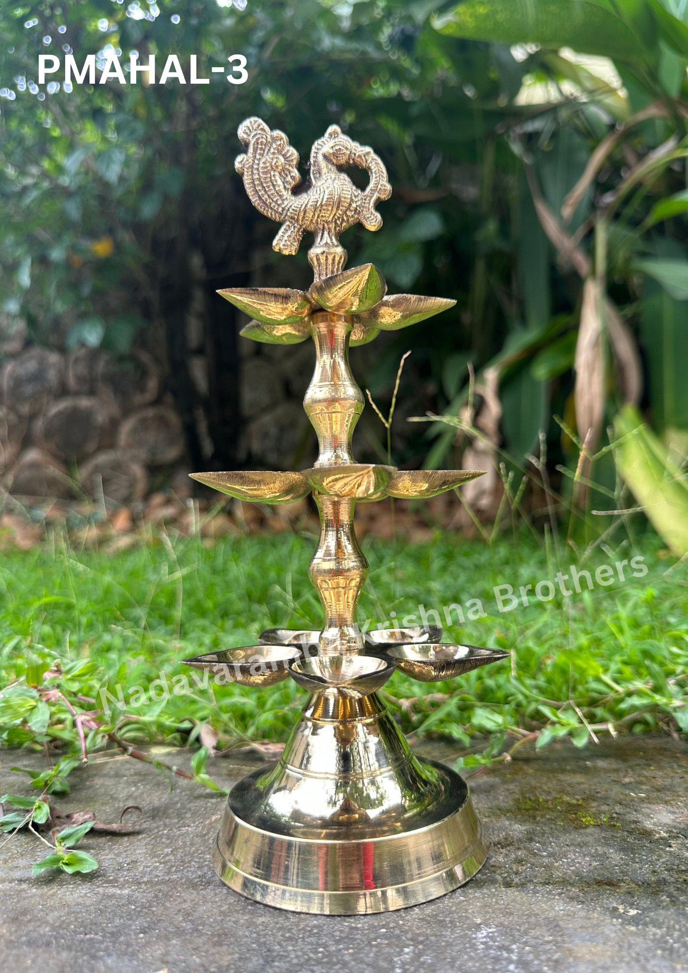 Panch Mahal Three-step Vilakku PMAHAL-3 - Image 2