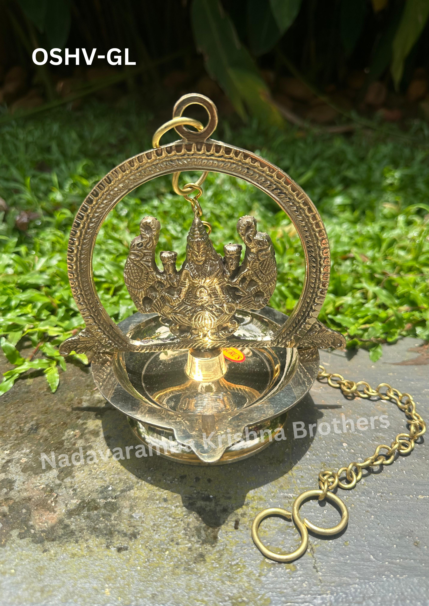 One-Side Gajalakshmi Hanging Vilakku (OSHV-GL) - Image 2