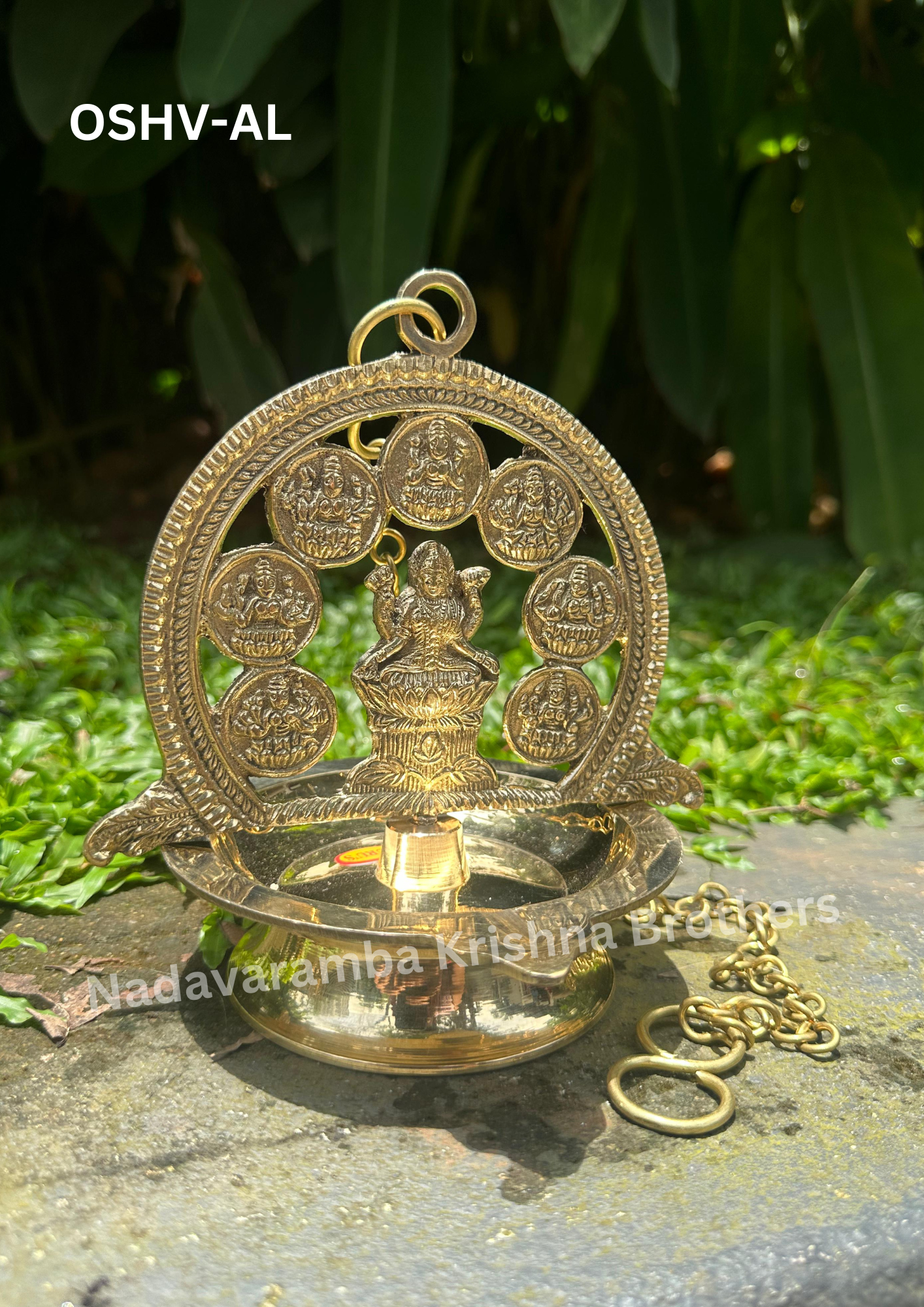 One-Side Ashtalakshmi Hanging Vilakku (OSHV-AL) - Image 2