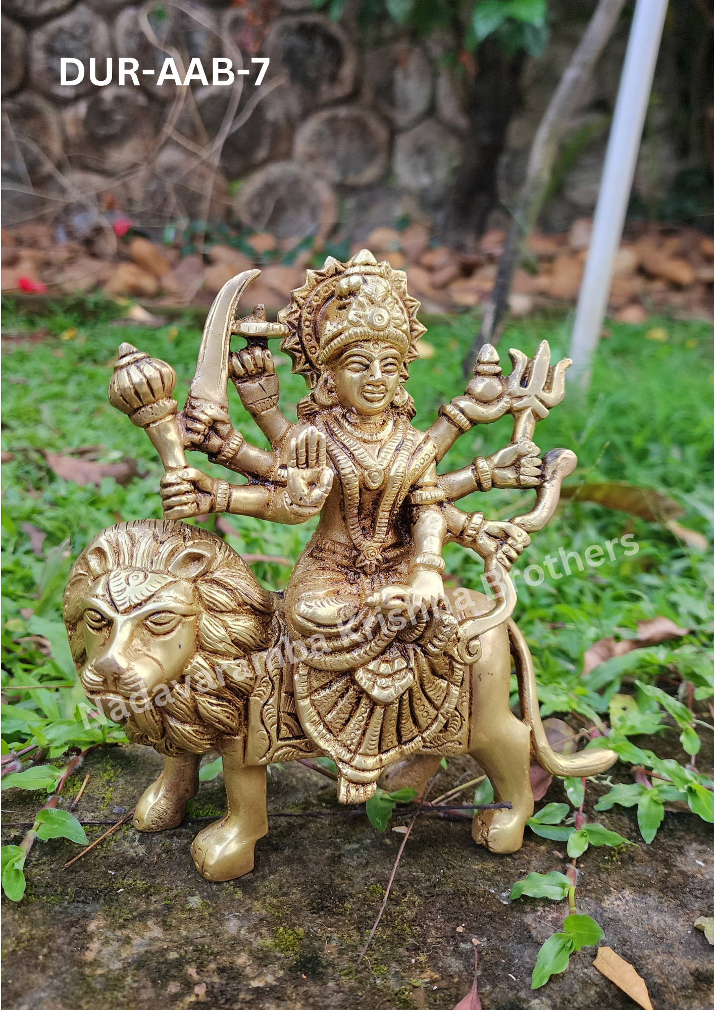 Durga Idol 7 inch (DUR-AAB-7) - Image 3