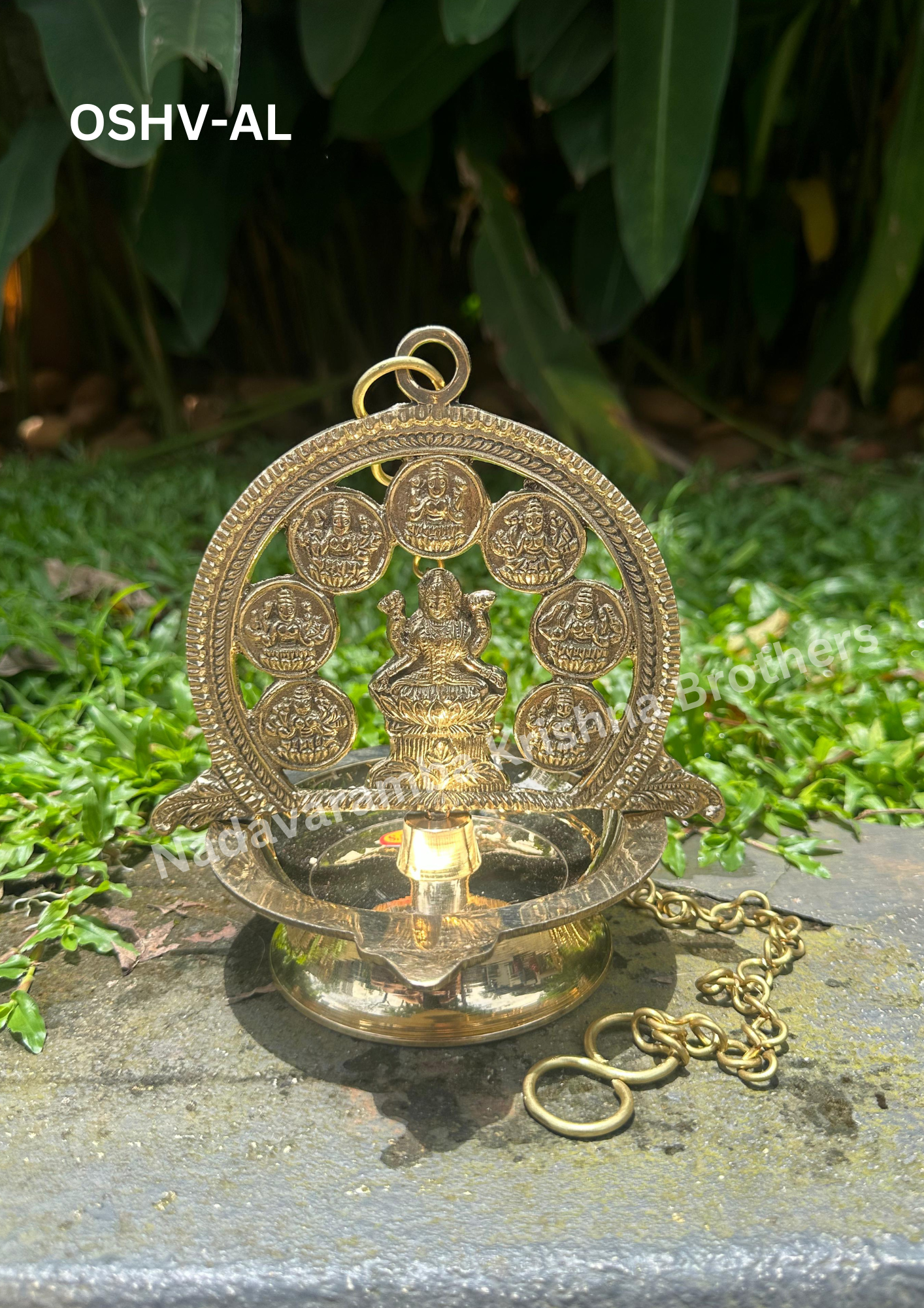 One-Side Ashtalakshmi Hanging Vilakku (OSHV-AL)