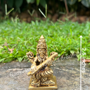 Goddess Saraswathi 2.5 inch (CAR-SAR-1)