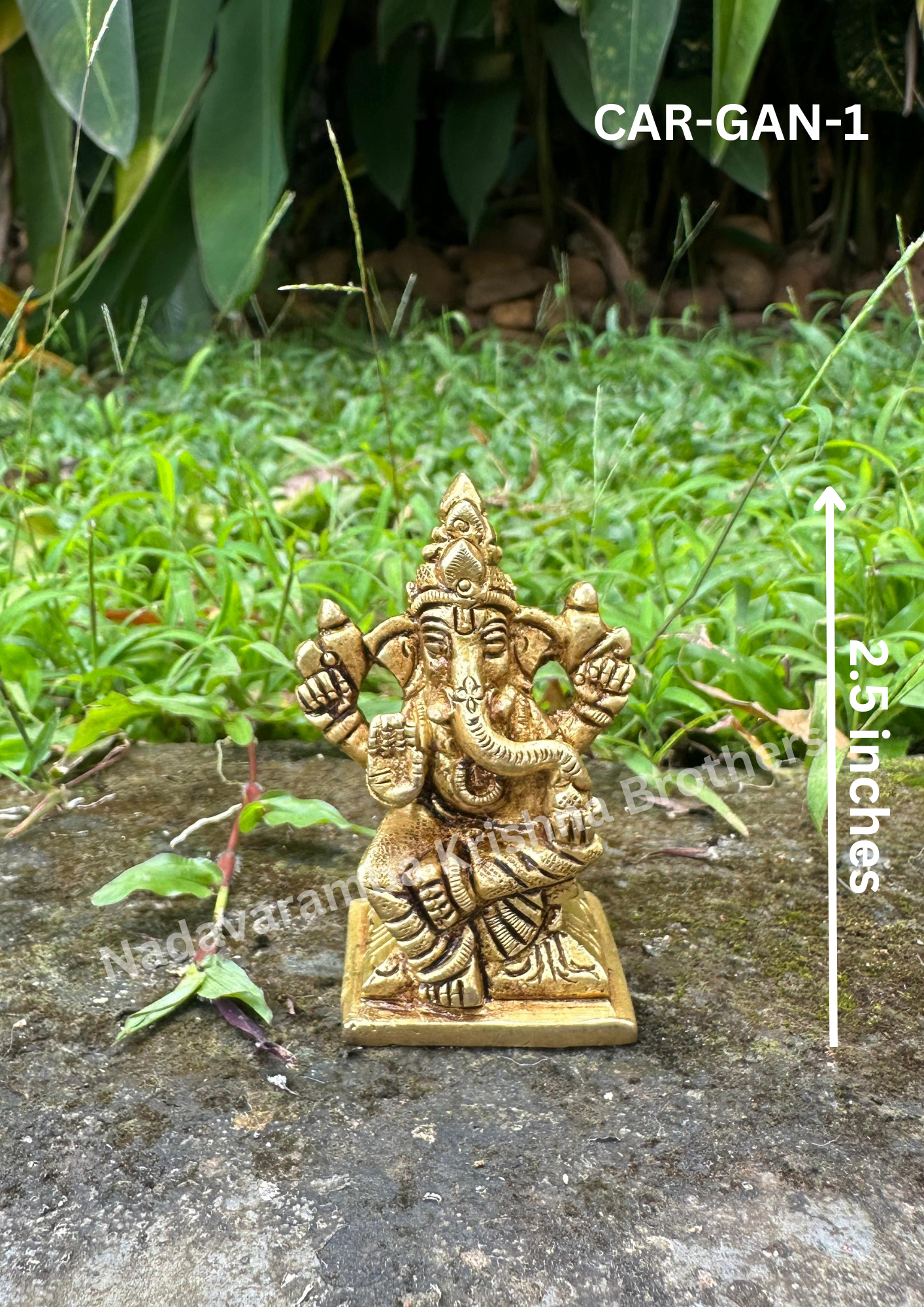 Ganesha Idol 2.5 inch (CAR-GAN-1)