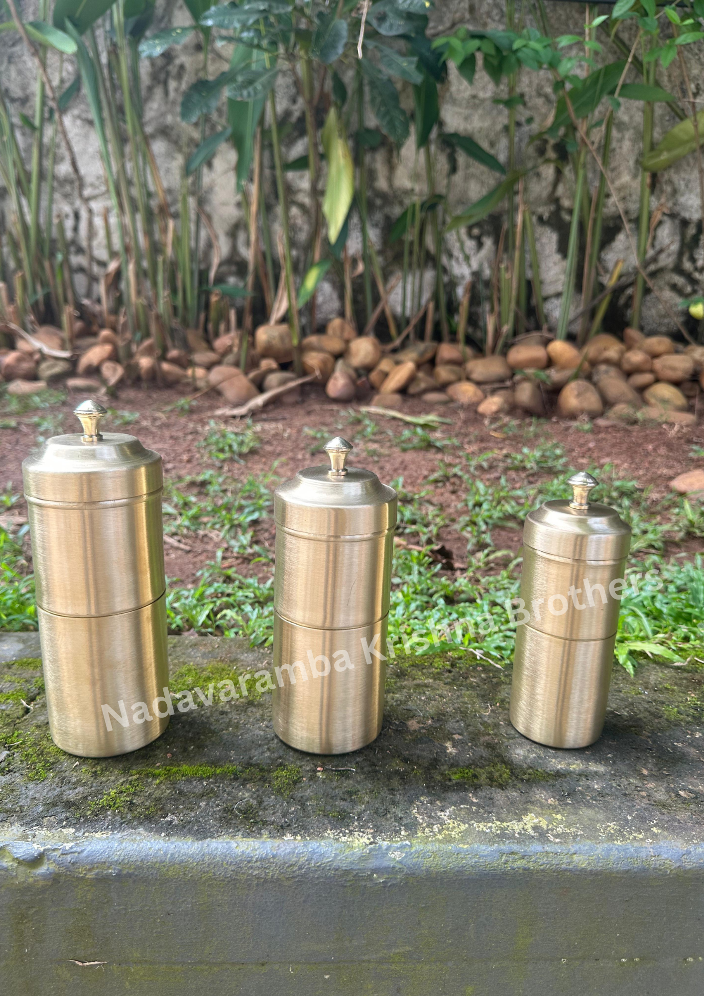 Brass Matt Finish Coffee Filter