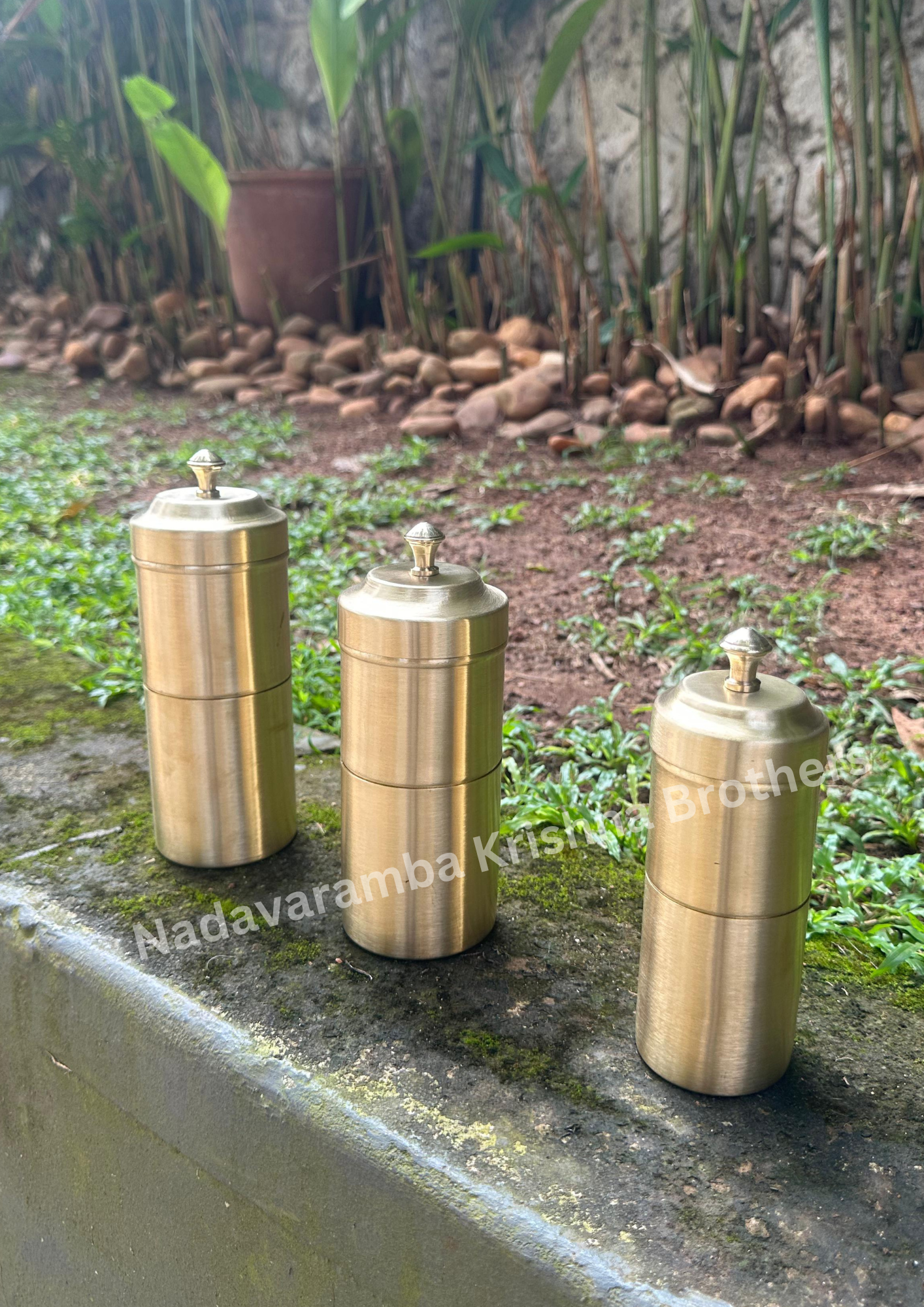 Brass Matt Finish Coffee Filter - Image 2