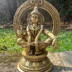 Sabarimala Ayyappa Swamy idol 8 inch (AYYWP-AMH-5500)